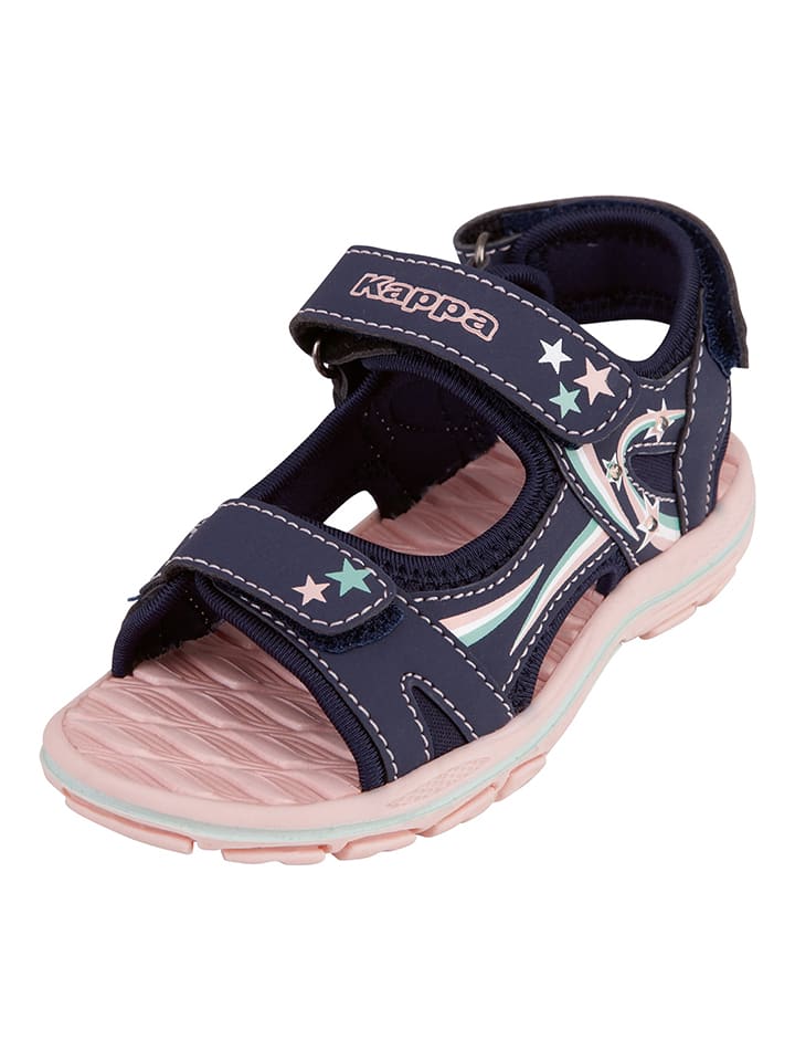 Kappa Sandały w kolorze granatowo-jasnoróżowym rozmiar: 29