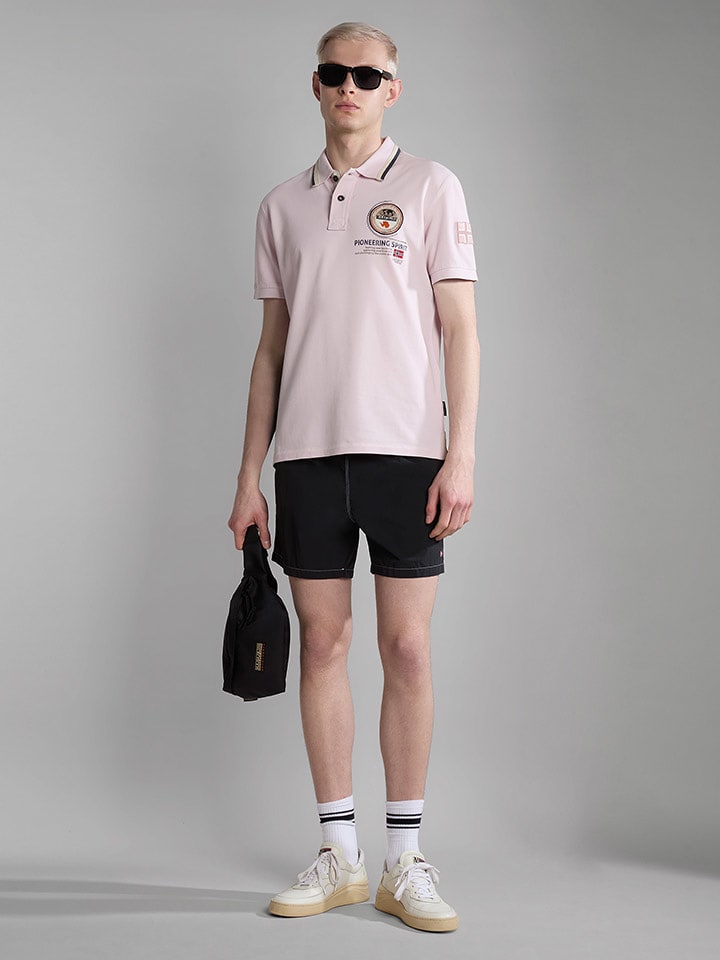 Napapijri Szorty kąpielowe "Valis" w kolorze czarnym rozmiar: XXL