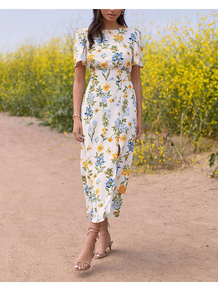 LA Angels Sukienka w kolorze kremowym rozmiar: M