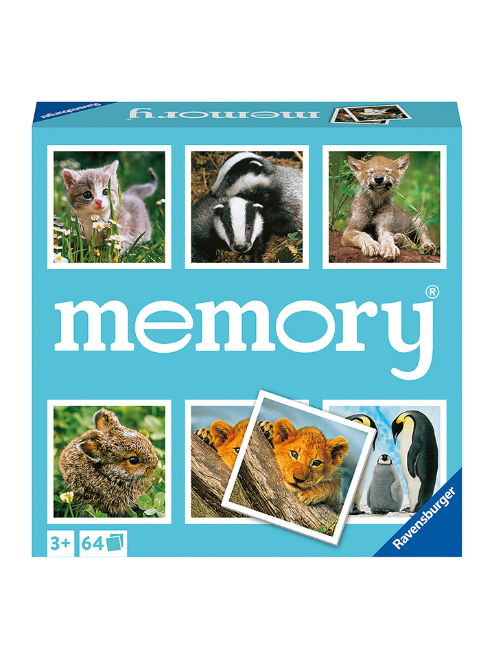 Ravensburger Gra pamięciowa "Tier memory®" - 3+ rozmiar: onesize