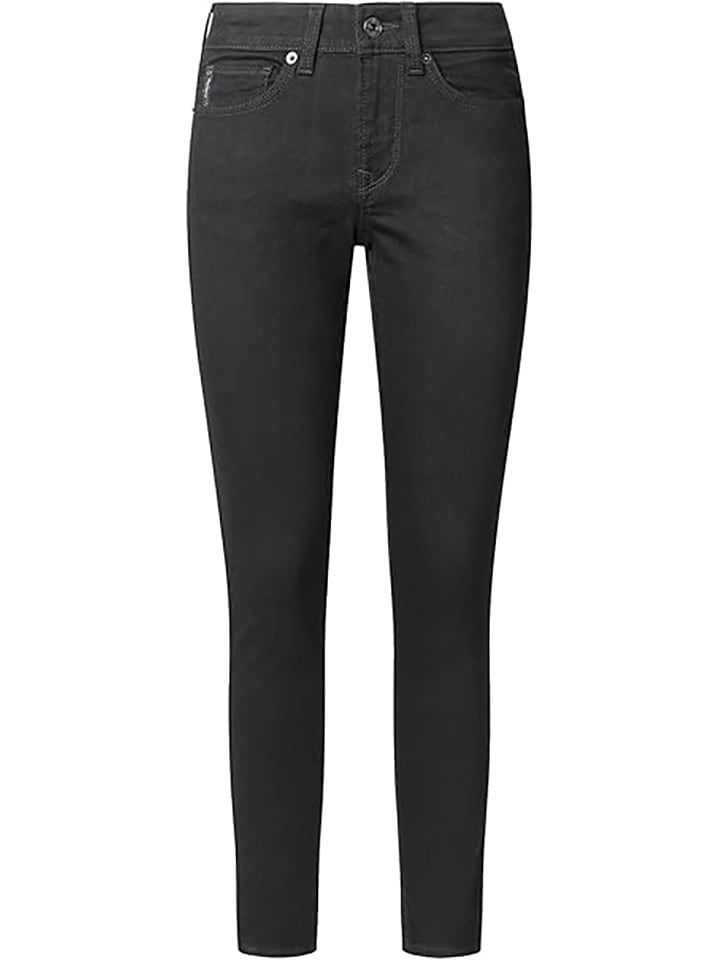 Pepe Jeans Dżinsy "Soho" - Skinny fit - w kolorze antracytowym rozmiar: W25/L32