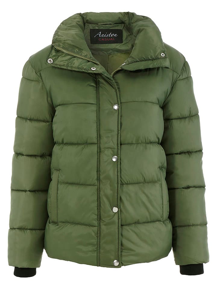 Aniston Kurtka pikowana w kolorze zielonym rozmiar: 38