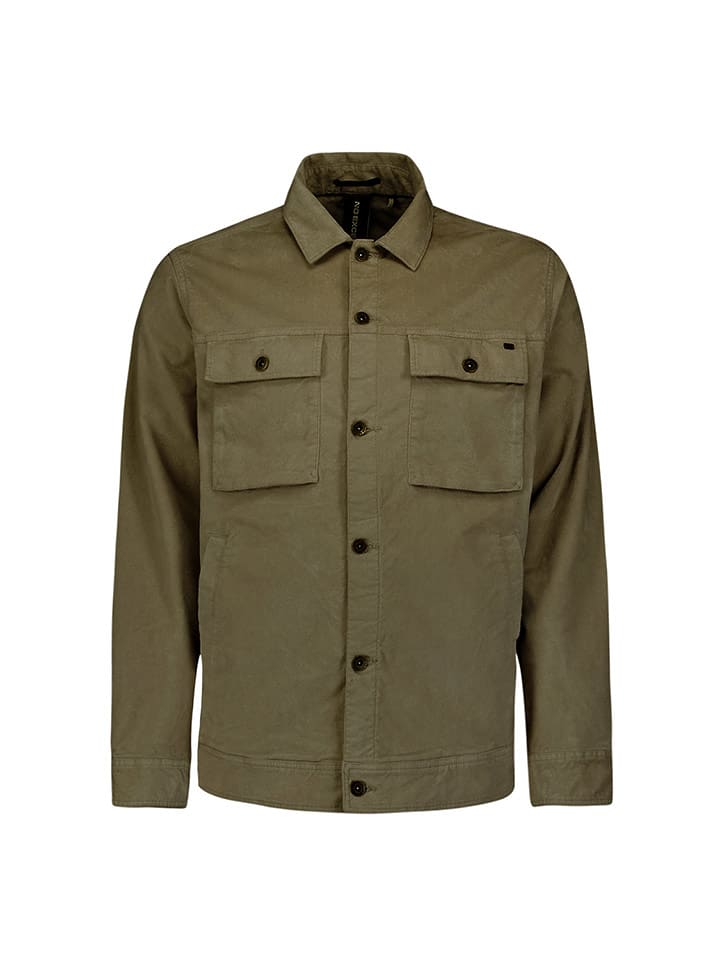 No Excess Kurtka sztruksowa w kolorze szarobrązowym rozmiar: XXL