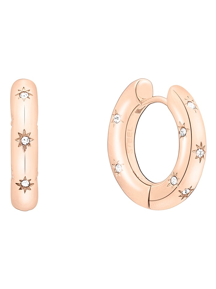 Tamaris Kolczyki-kreole z cyrkoniami rozmiar: onesize