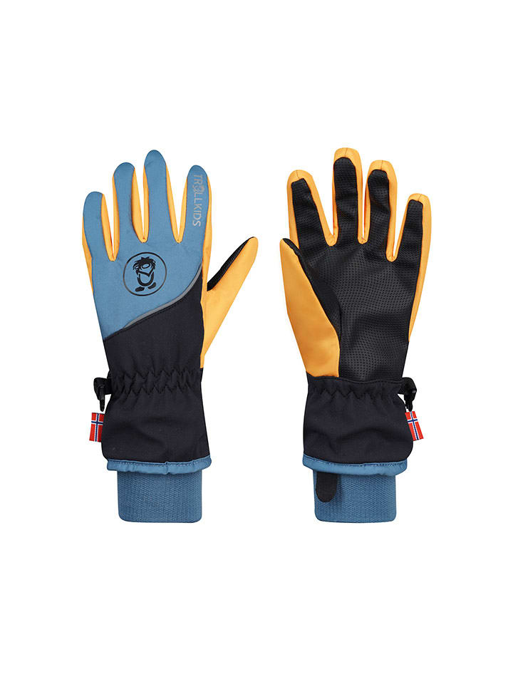 Trollkids Rękawiczki funkcyjne "Trolltunga" w kolorze granatowym rozmiar: 4