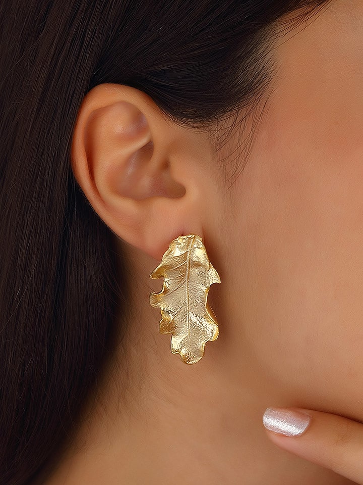 Nakkash Pozłacane kolczyki-wkrętki rozmiar: onesize