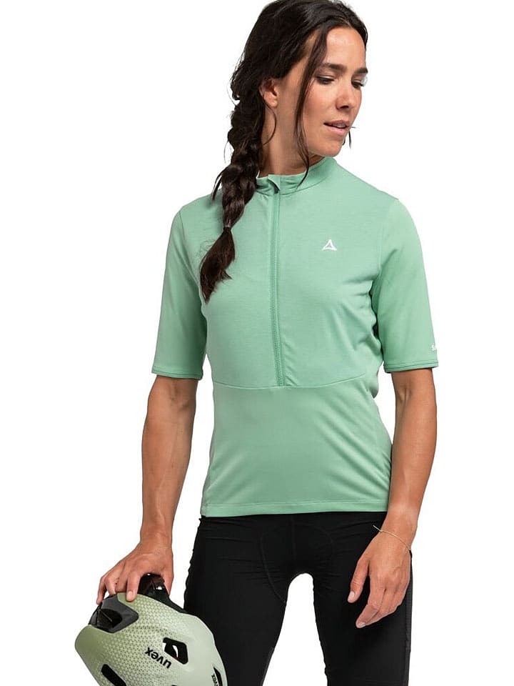 Schöffel Koszulka kolarska "Montalcino" w kolorze turkusowym rozmiar: 44