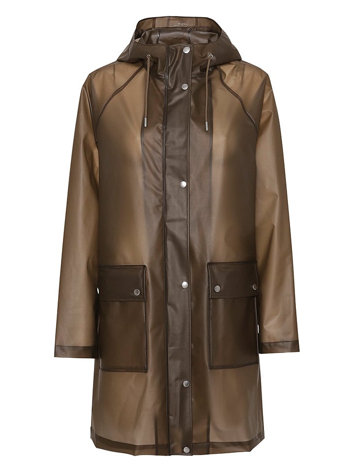 Ilse Jacobsen Płaszcz przeciwdeszczowy w kolorze brązowym rozmiar: 40