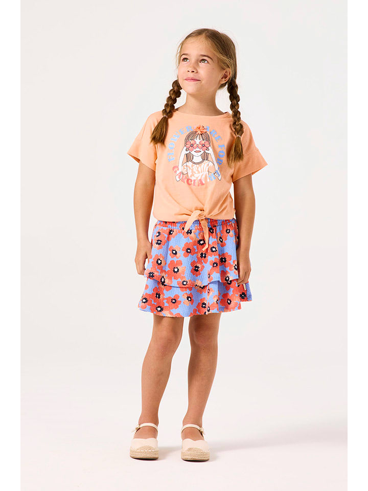 Garcia Spódnica w kolorze błękitno-różowym rozmiar: 116