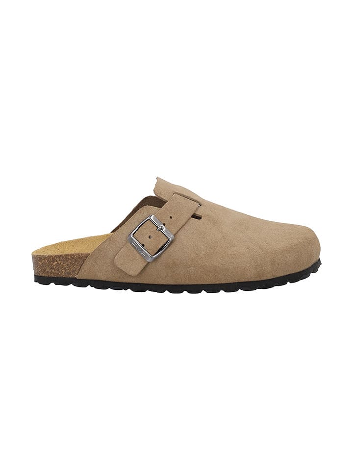 cmp Skórzane chodaki "Navarro" w kolorze jasnobrązowym rozmiar: 40