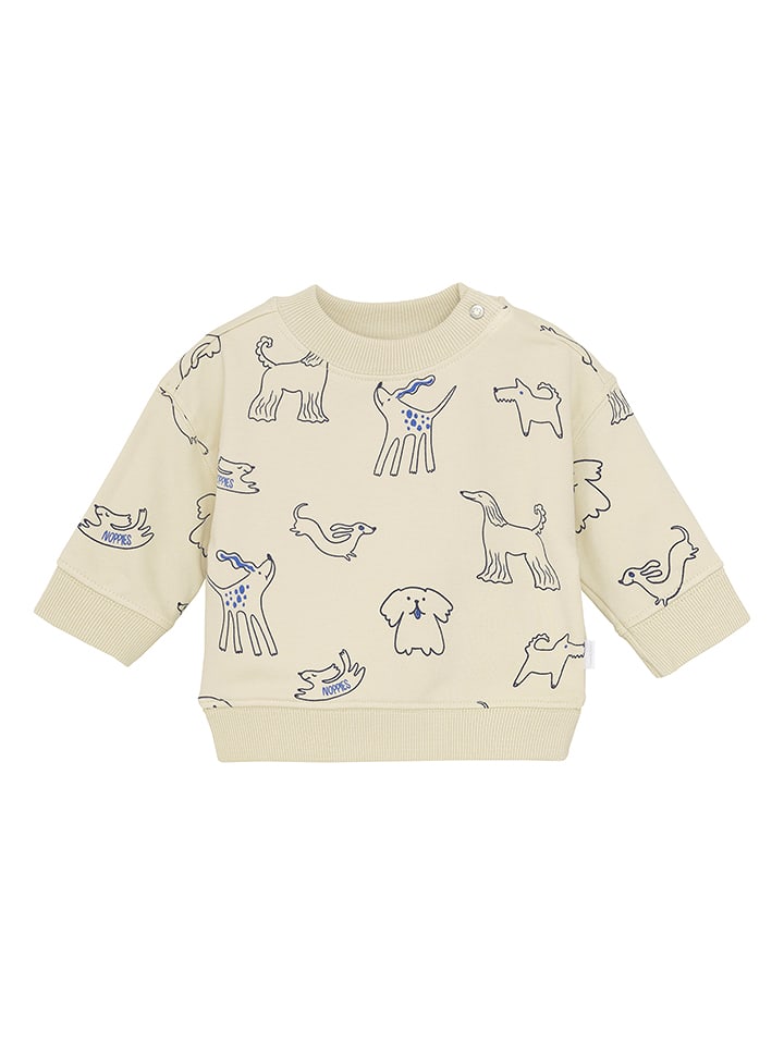 Noppies Bluza w kolorze beżowym rozmiar: 86