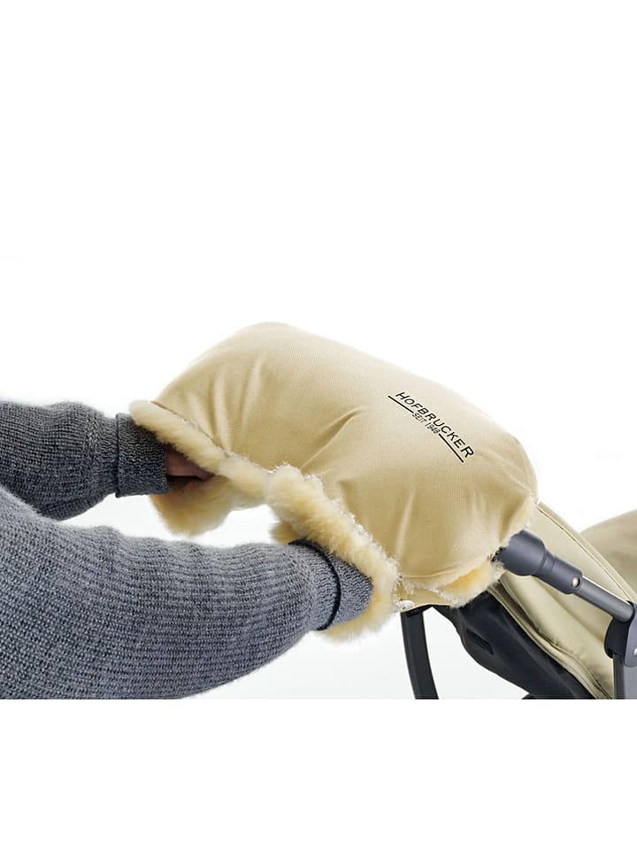 Hofbrucker Ocieplacz w kolorze beżowym do rąk - 55 x 24 cm rozmiar: onesize