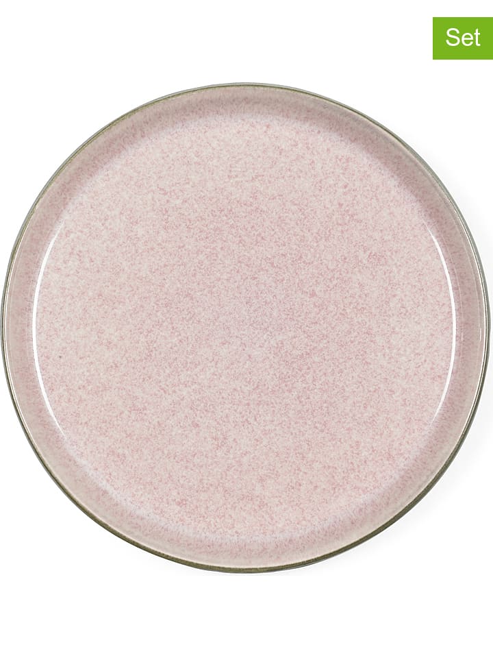 Bitz Talerzyki deserowe (6 szt.) "Gastro" w kolorze jasnoróżowo-szarym - Ø 21 cm rozmiar: onesize