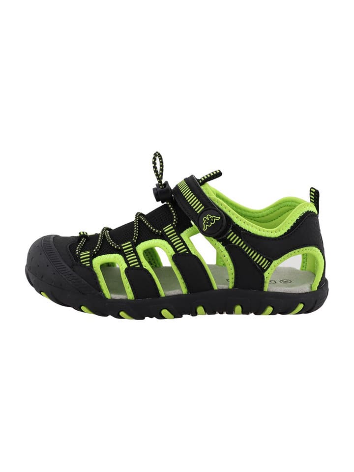 Kappa Półsandały "Mitra" w kolorze czarnym rozmiar: 28