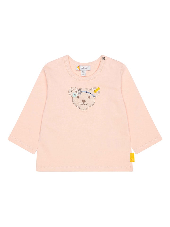Steiff Koszulka w kolorze jasnoróżowym rozmiar: 74