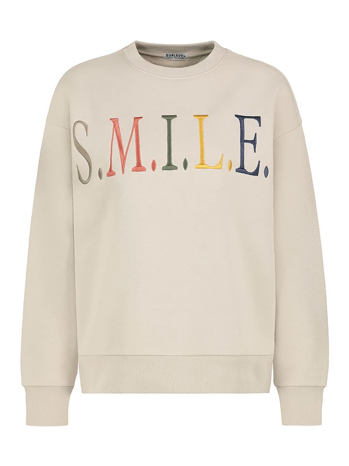 Sublevel Bluza w kolorze beżowym rozmiar: XS