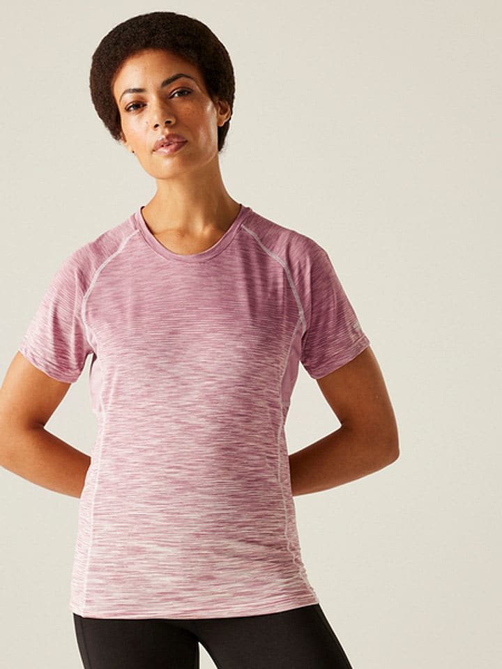 Regatta Koszulka sportowa "LaxleyII" w kolorze jasnoróżowym rozmiar: 44