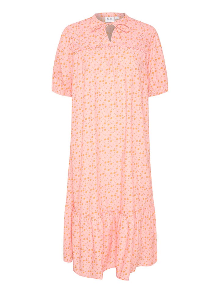 SAINT TROPEZ Sukienka w kolorze jasnoróżowym rozmiar: XL