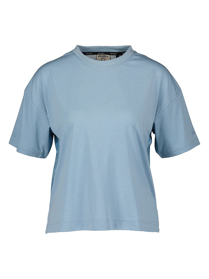 DOLOMITE Koszulka "Latemar DRI" w kolorze błękitnym rozmiar: M