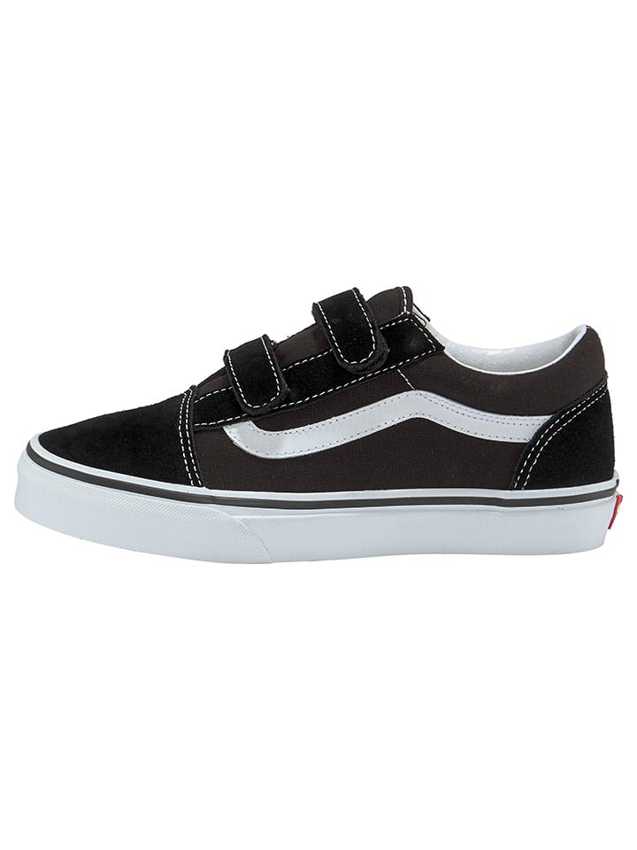 Vans Skórzane sneakersy "Old Skool" w kolorze czarno-brązowym rozmiar: 39