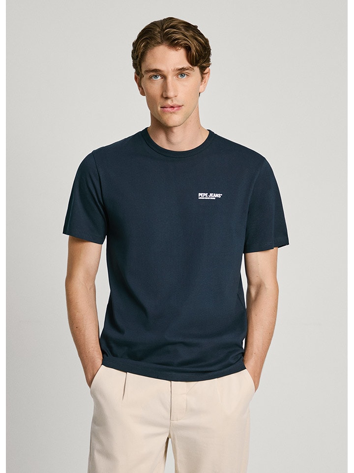 Pepe Jeans Koszulka w kolorze granatowym rozmiar: S