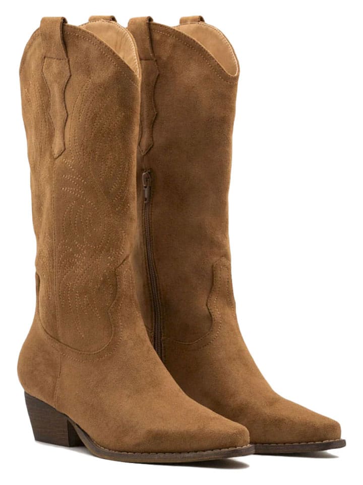 Belluci Kozaki w kolorze jasnobrązowym rozmiar: 37