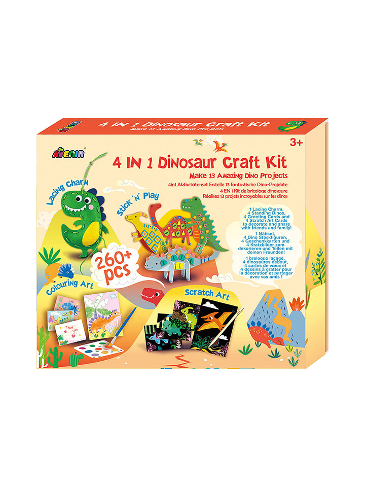 Avenir Zestaw do szycia "Dino" - 3+ rozmiar: onesize