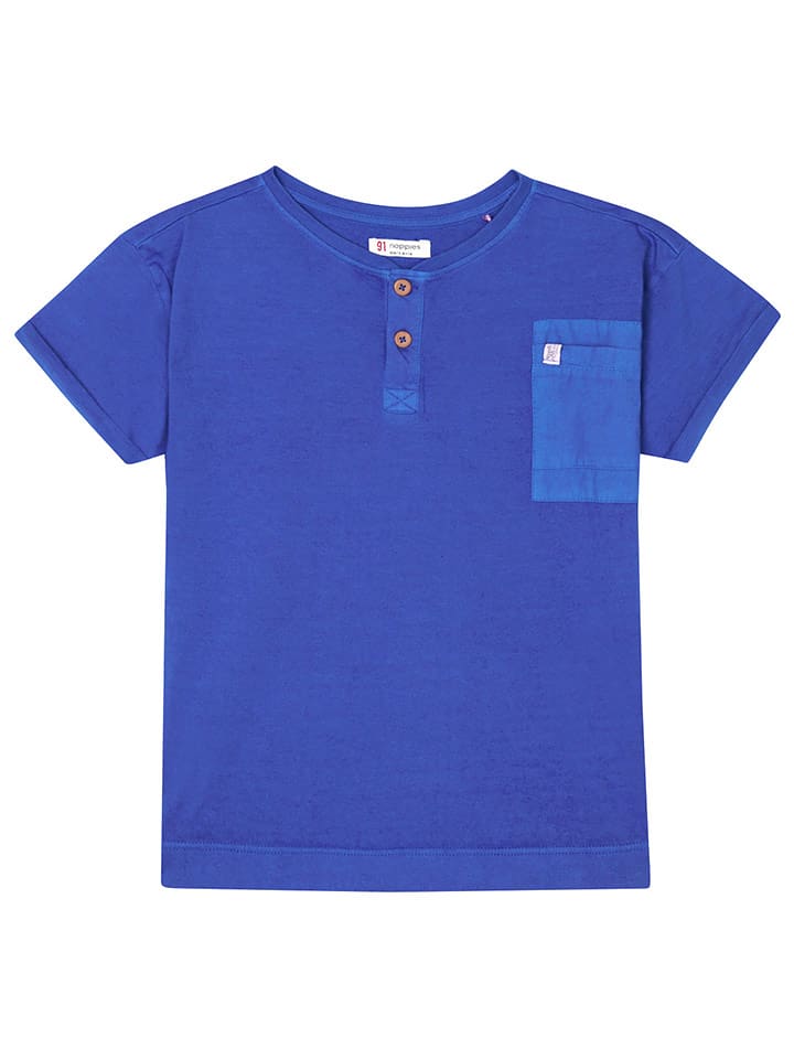 Noppies Koszulka "Leonville" w kolorze niebieskim rozmiar: 128