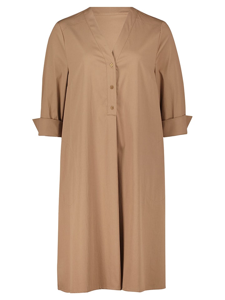 Vera Mont Sukienka w kolorze jasnobrązowym rozmiar: 44