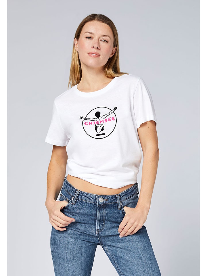 Chiemsee Koszulka w kolorze kremowym rozmiar: XS