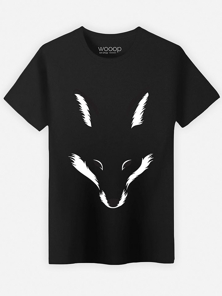 WOOOP Koszulka "Foxy Shape" w kolorze czarnym rozmiar: M