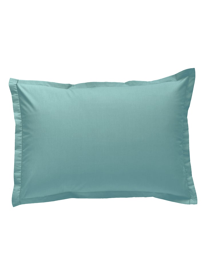 Soft by Perle de Coton Poszewka "Per" w kolorze turkusowym na poduszkę rozmiar: 40x80 cm