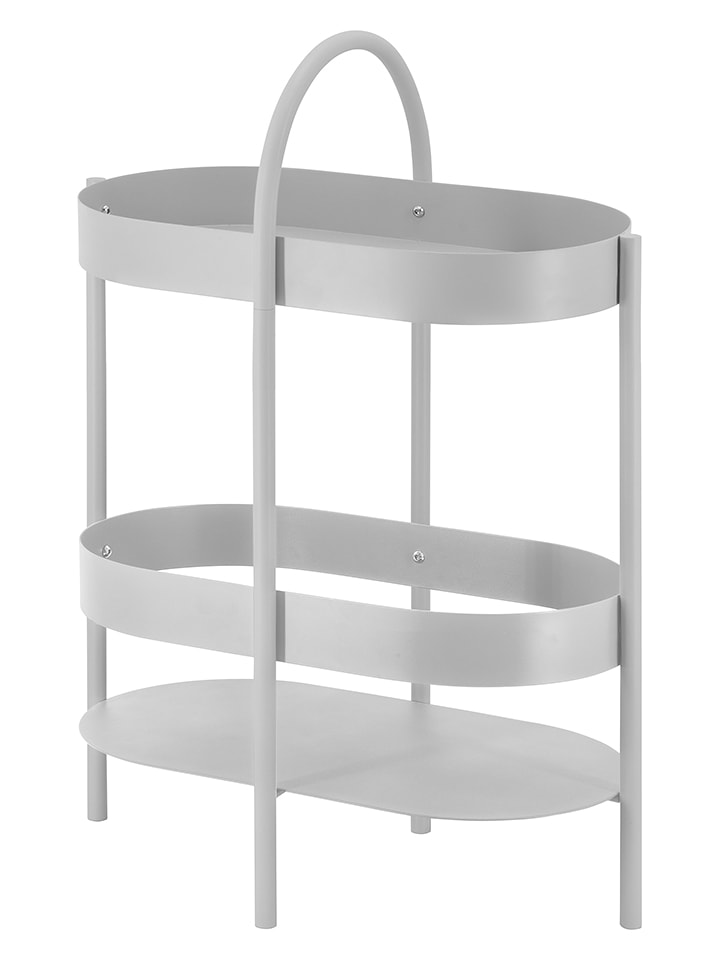 Remember Konsola "Barbara" w kolorze jasnoszarym - wys. 72,3 cm rozmiar: onesize