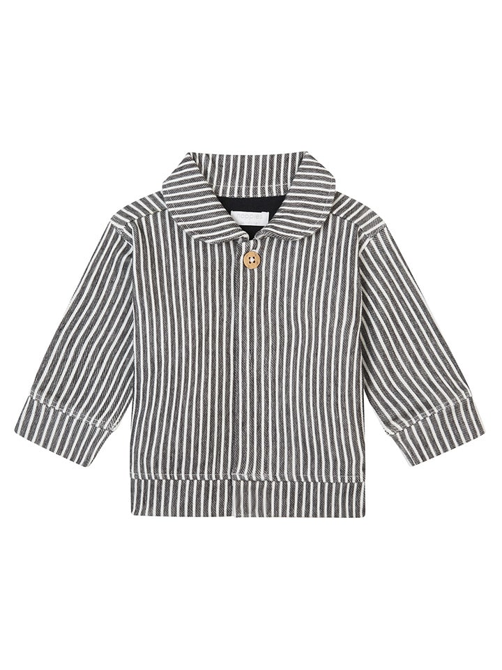 Noppies Koszulka "Genay" w kolorze biało-czarnym rozmiar: 86