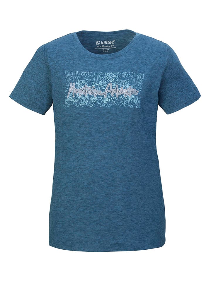 Killtec Koszulka "Kos" w kolorze granatowym rozmiar: 38