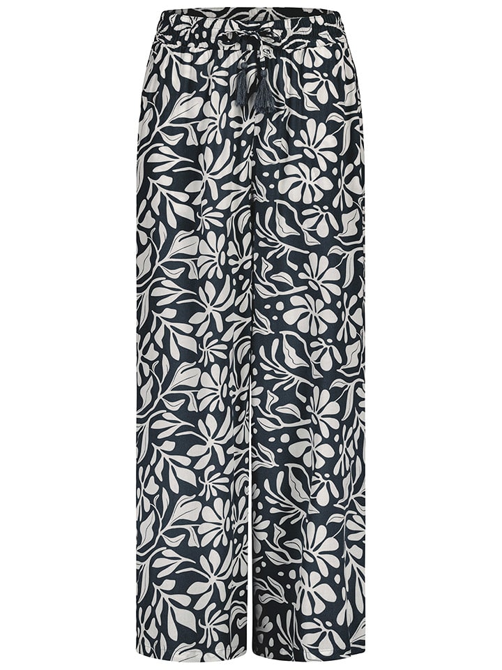 Sublevel Spodnie w kolorze granatowo-białym rozmiar: XS