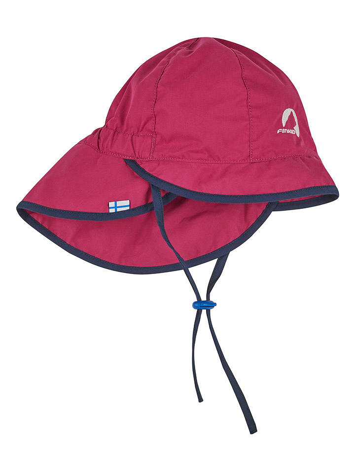 finkid Kapelusz przeciwsłoneczny "Helle" w kolorze różowym rozmiar: 44-46 cm