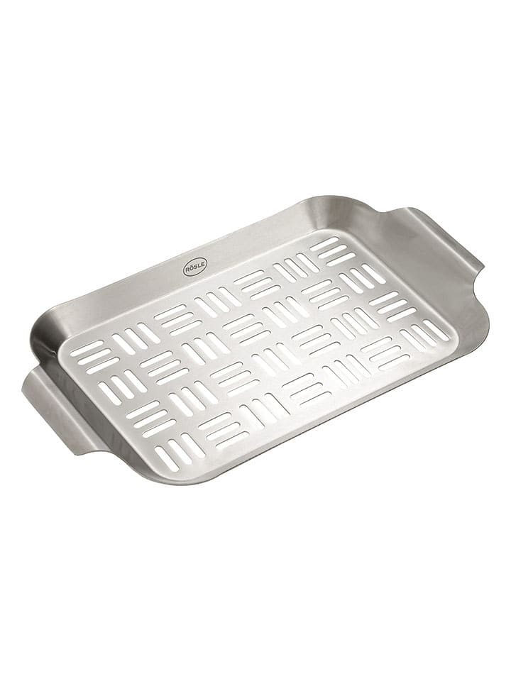 Rösle Taca w kolorze srebrnym na warzywa - 28 x 19 cm rozmiar: onesize