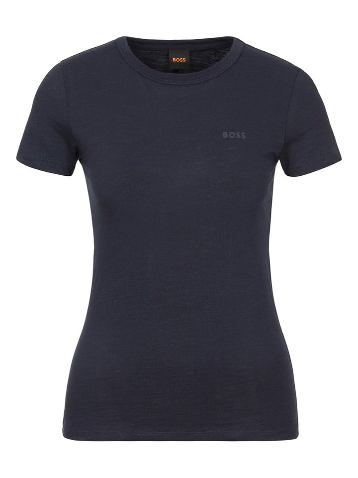 BOSS Orange Koszulka w kolorze granatowym rozmiar: XL