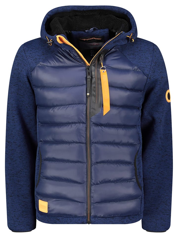 Geographical Norway Kurtka polarowa "Theo" w kolorze granatowym rozmiar: XXL