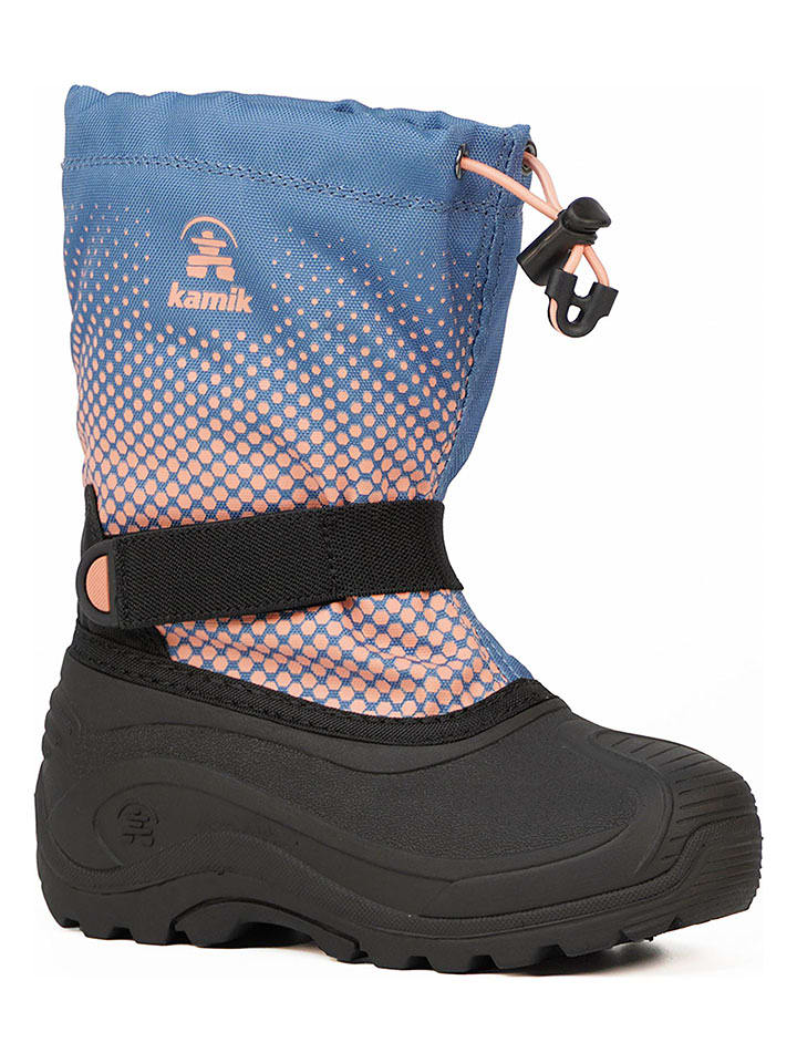 Kamik Kozaki zimowe "Slide" w kolorze błękitnym rozmiar: 32