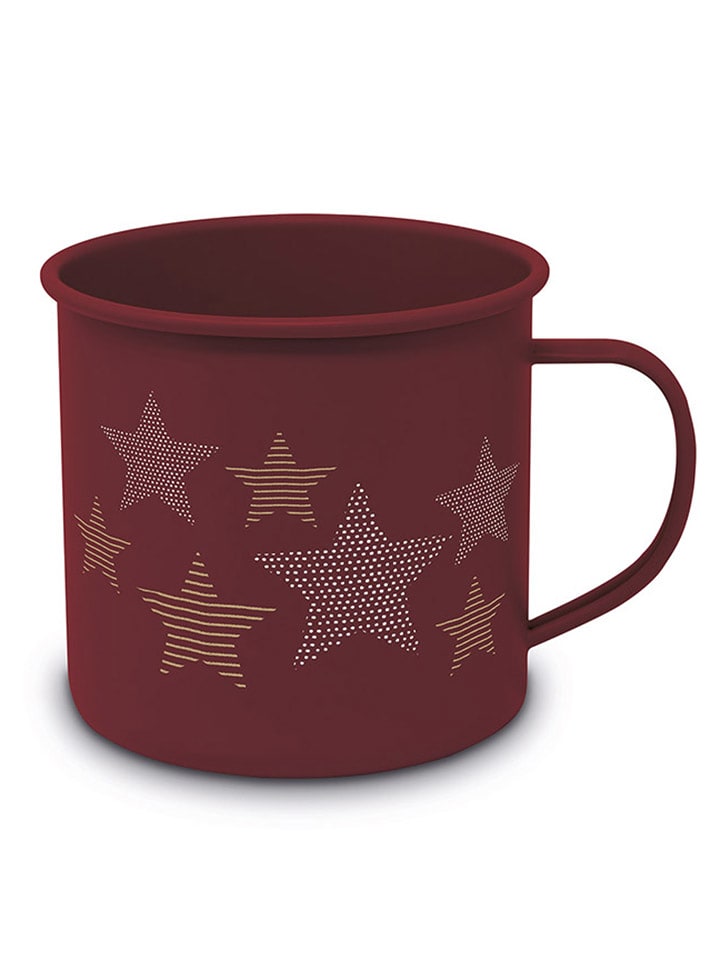 ppd Kubek jumbo "Pure Starlight" w kolorze bordowym - 400 ml rozmiar: onesize