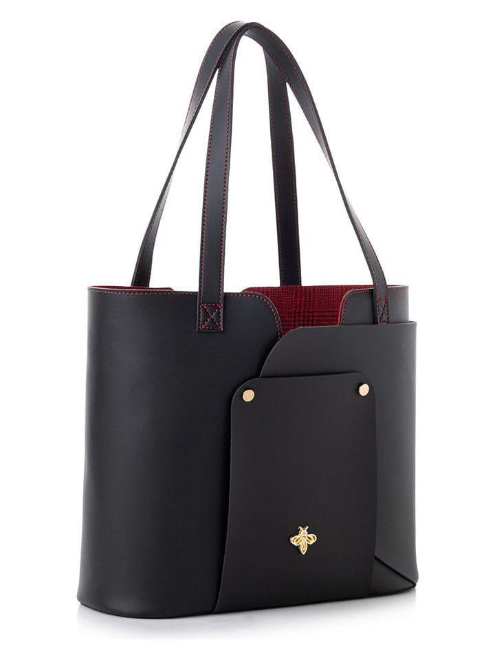 Lucky Bees Torebka w kolorze czarnym - 30 x 26 x 12 cm rozmiar: onesize
