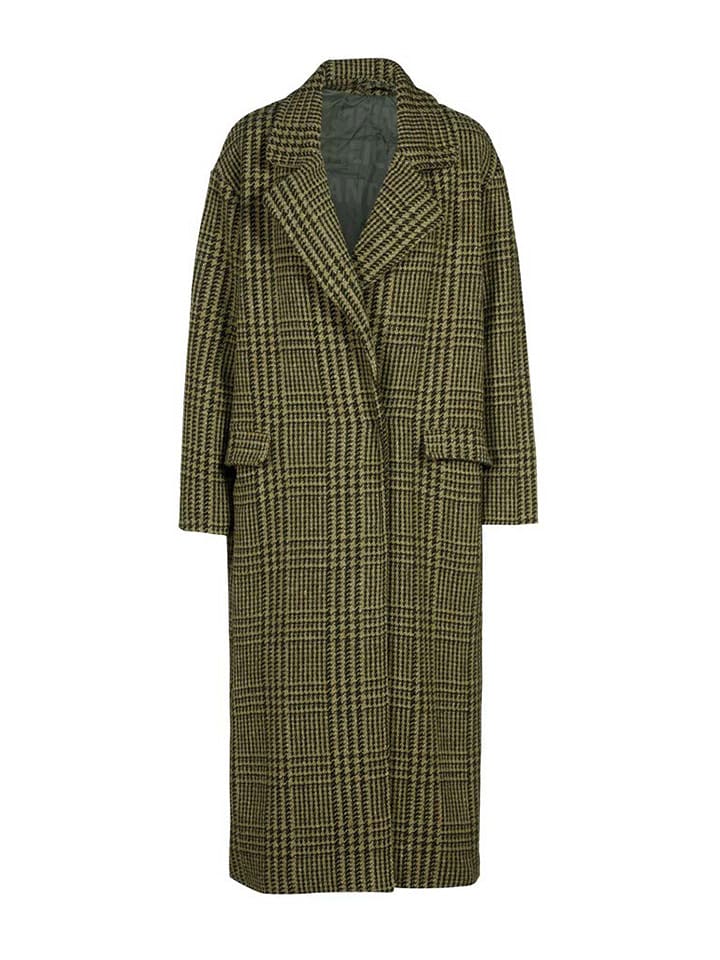 Herrlicher Płaszcz przejściowy w kolorze zielono-czarnym rozmiar: L