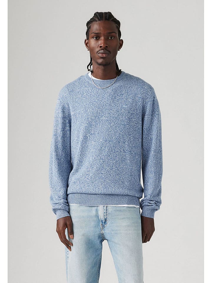 Levi´s Sweter w kolorze niebiesko-białym rozmiar: XS