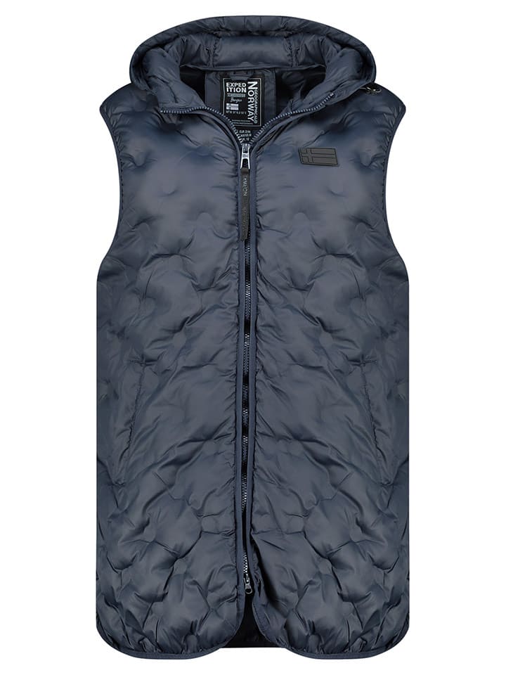 Geographical Norway Kamizelka "Vaniela" w kolorze granatowym rozmiar: L