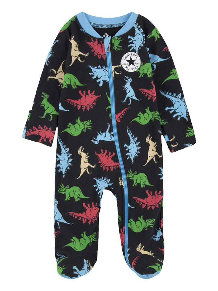 Converse Śpioszki w kolorze czarnym ze wzorem rozmiar: 56/62