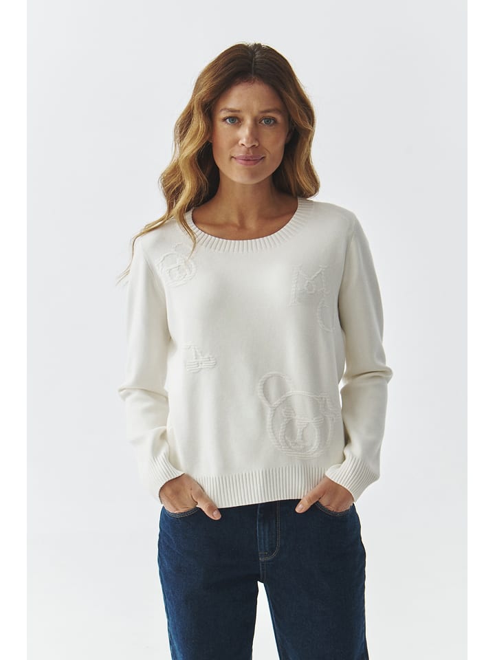 TATUUM Sweter "Sweety" w kolorze kremowym rozmiar: XS