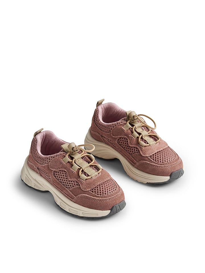 Wheat Skórzane sneakersy "Arthur" w kolorze fioletowym rozmiar: 27