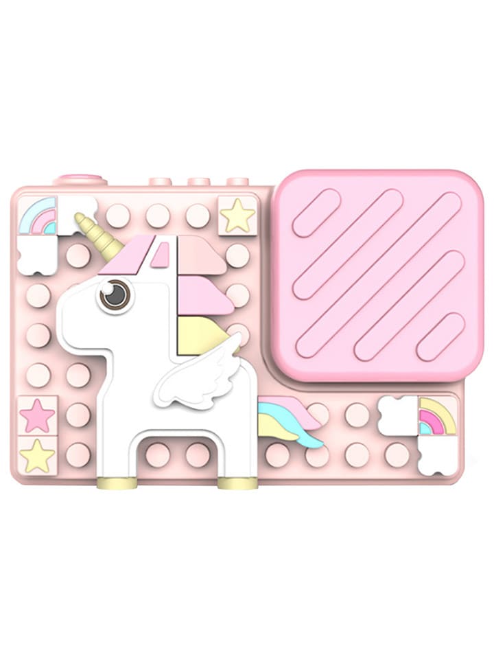 Techkidz Aparat cyfrowy "Pixel Unicorn" w kolorze jasnoróżowym - 6+ rozmiar: onesize